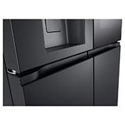 LG InstaView Side by Side šaldytuvas | 1.79m | 638L | Juoda | E class | DoorCooling⁺™  | UVnano™, Dugnas atidarytas, GMG960EVEE, thumbnail 11