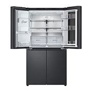 LG InstaView Side by Side šaldytuvas | 1.79m | 638L | Juoda | E class | DoorCooling⁺™  | UVnano™, CraftIce, GMG960EVEE, thumbnail 4