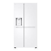 LG Side-by-Side šaldytuvas | aukštis 1.79m | plotis 92.2cm | 638L | Balta | E klasė | Express Cool , Priekis, GSLC40SWPE, thumbnail 1