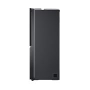 LG Side-by-Side šaldytuvas | aukštis 1.79m | plotis 92.8cm | 628L | Juoda | D klasė | DoorCooling+™| InstaView™, vaizdas iš šono, GSXE90EVDD, thumbnail 14
