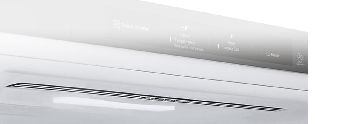 Švelnus LED apšvietimas, efektyviai paskirstantis šviesą po visą šaldytuvą ir palengvinantis akims matomumą.