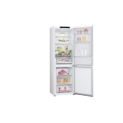 LG šaldytuvas su šaldikliu apačioje | 1.86m | 344L | Balta | E klasė | DoorCooling+™ | Fresh Converter™, left open , GBV3100ESW, thumbnail 14