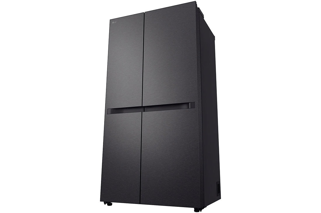 LG side by side| 644| aukščio 1.79m | plotis 91.3cm | Juoda| E klasė | WiFi | DoorCooling | Total No Frost | GSBC40EPPE, Vaizdas iš dešinės, GSBC40EPPE, thumbnail 11