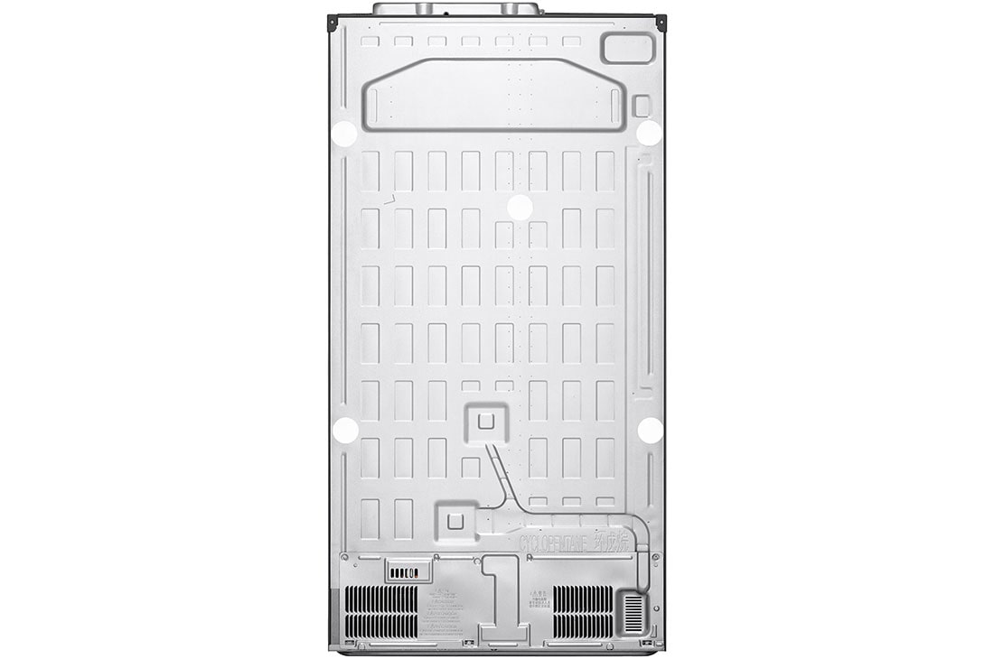 LG side by side| 644| aukščio 1.79m | plotis 91.3cm | Juoda| E klasė | WiFi | DoorCooling | Total No Frost | GSBC40EPPE, Galinė dalis, GSBC40EPPE, thumbnail 14