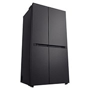 LG side by side| 644| aukščio 1.79m | plotis 91.3cm | Juoda| E klasė | WiFi | DoorCooling | Total No Frost | GSBC40EPPE, Vaizdas iš kairės, GSBC40EPPE, thumbnail 10