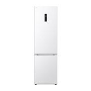 LG šaldytuvas su šaldikliu apačioje | 2.03m | 387L | Balta | E klasė | DoorCooling+™ | Fresh Converter™, Vaizdas iš priekio (durelės uždarytos), GBV7270ESW, thumbnail 1