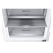 LG šaldytuvas su šaldikliu apačioje | 2.03m | 387L | Balta | E klasė | DoorCooling+™ | Fresh Converter™, Didesnis energijos efektyvumas, GBV7270ESW, thumbnail 11