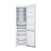 LG šaldytuvas su šaldikliu apačioje | 2.03m | 387L | Balta | E klasė | DoorCooling+™ | Fresh Converter™, Priekinės vidos durys uždarytos (be maisto, durys atidarytos), GBV7270ESW, thumbnail 2