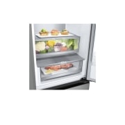 LG šaldytuvas su šaldikliu apačioje | 1.86m | 344L | Sidabras | E klasė | DoorCooling+™ | Fresh Converter™, DoorCooling LED, GBV7170EPY, thumbnail 8