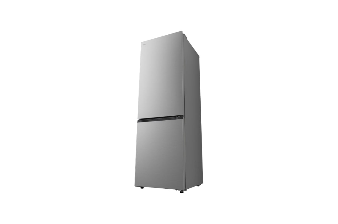 LG šaldytuvas su šaldikliu apačioje | 1.86m | 333L | Pilka | C klasė | DoorCooling+™ | FRESHBalancer™, LG šaldytuvas su šaldikliu apačioje , vaizdas iš priekio, kuriame pabrėžiamas išorės dizainas, GBBS312CPY, thumbnail 12