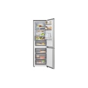 LG šaldytuvas su šaldikliu apačioje | 1.86m | 333L | Pilka | C klasė | DoorCooling+™ | FRESHBalancer™, 375 l šaldytuvas su šaldikliu apačioje, GBBS716CPY, thumbnail 2