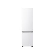 LG šaldytuvas su šaldikliu apačioje | 2.03m | 375L | Balta | C klasė | DoorCooling+™ | Fresh Converter+™	, GBBS322CSW, thumbnail 1