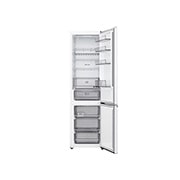 LG šaldytuvas su šaldikliu apačioje | 2.03m | 375L | Balta | C klasė | DoorCooling+™ | Fresh Converter+™	, GBBS322CSW, thumbnail 2