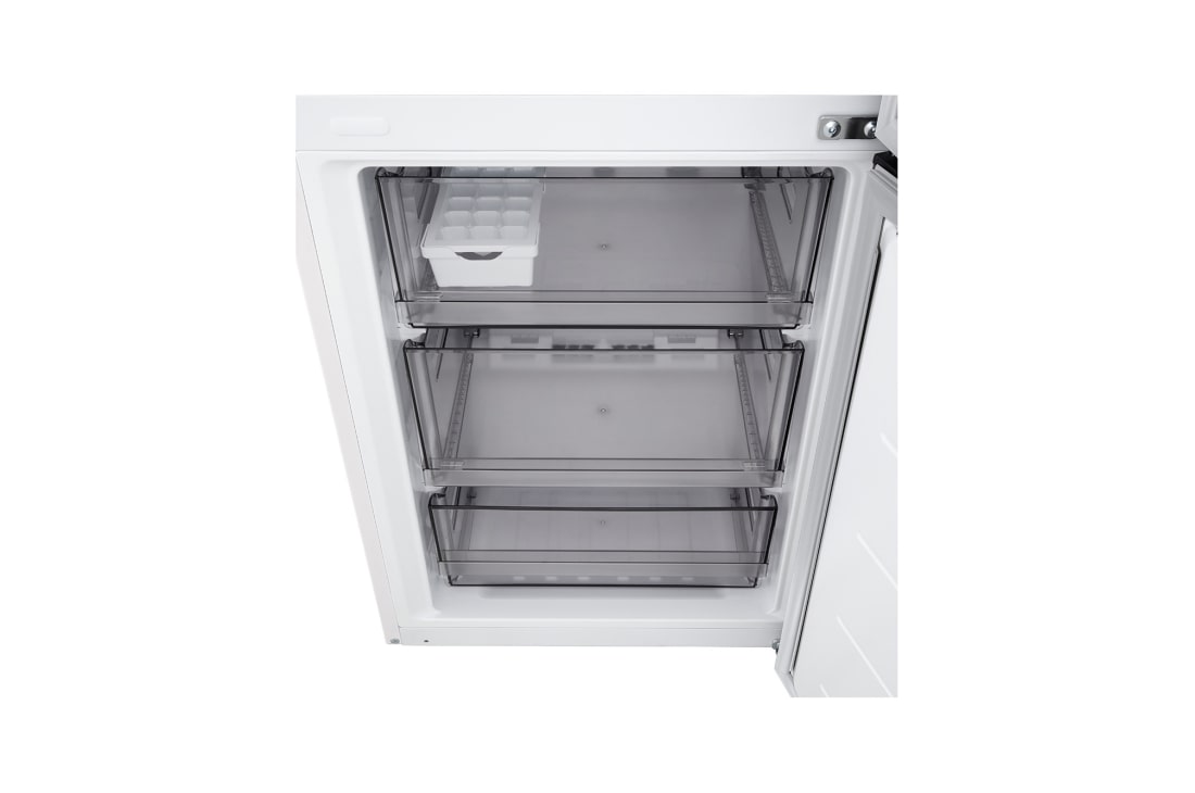 LG šaldytuvas su šaldikliu apačioje | 2.03m | 375L | Balta | C klasė | DoorCooling+™ | Fresh Converter+™	, GBBS322CSW, thumbnail 8