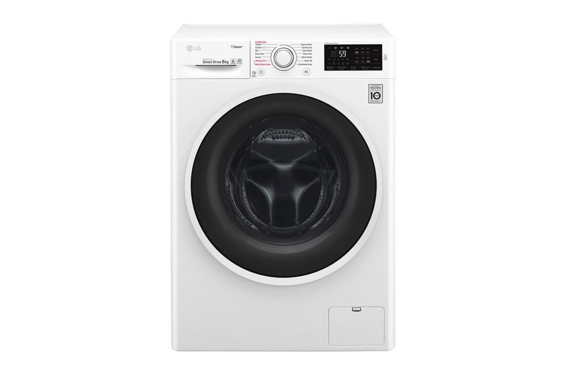LG V400 serijos 8kg skalbimo mašina, gylis 56,5cm, F4WT408AIDD
