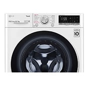 LG siaura skalbyklė ir džiovyklė  8.5/5kg | AIDD | V5 serijos |C/E | Gylis 47.5cm | Balta |Turbowash|Steam | WiFi |F2DV5S8S0, 8.5kg TurboWash™ skalbimo mašina su džiovintuvu, C klasė, F2DV5S8S0, thumbnail 4