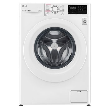 6.5kg AI DD™ skalbimo mašina su garų funkcija, E klasė1