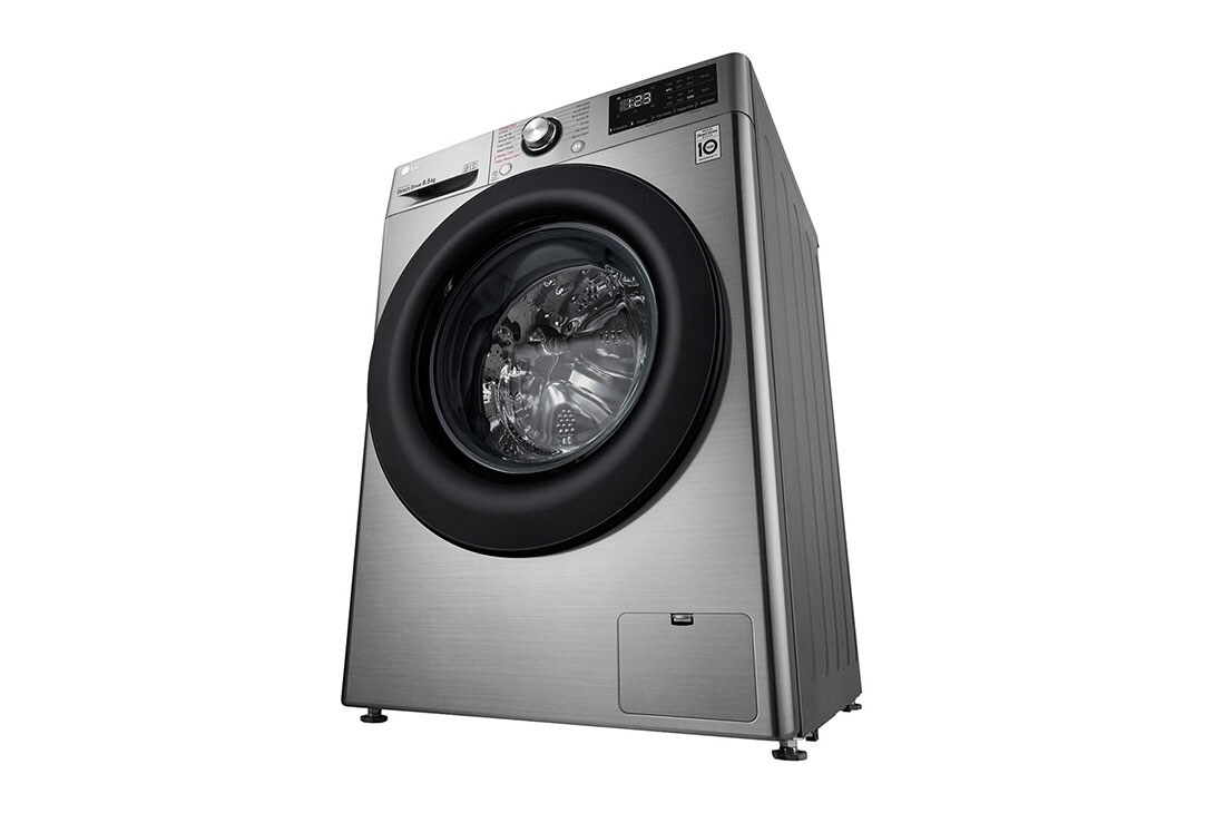 LG V200 serijos 6,5kg skalbimo mašina, gylis 45,5cm, 6,5kg AI DD™ skalbimo mašina su garų funkcija, E klasė, F2WN2S6S6TE, thumbnail 10