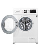 LG siaura skalbyklė 6.5 kg  | J3 serijos | E | Gylis 44cm | Balta|Steam |F2J3WY5WE, F2J3WY5WE 6,5kg „6 Motion“ skalbimo mašina, E klasė, F2J3WY5WE, thumbnail 2