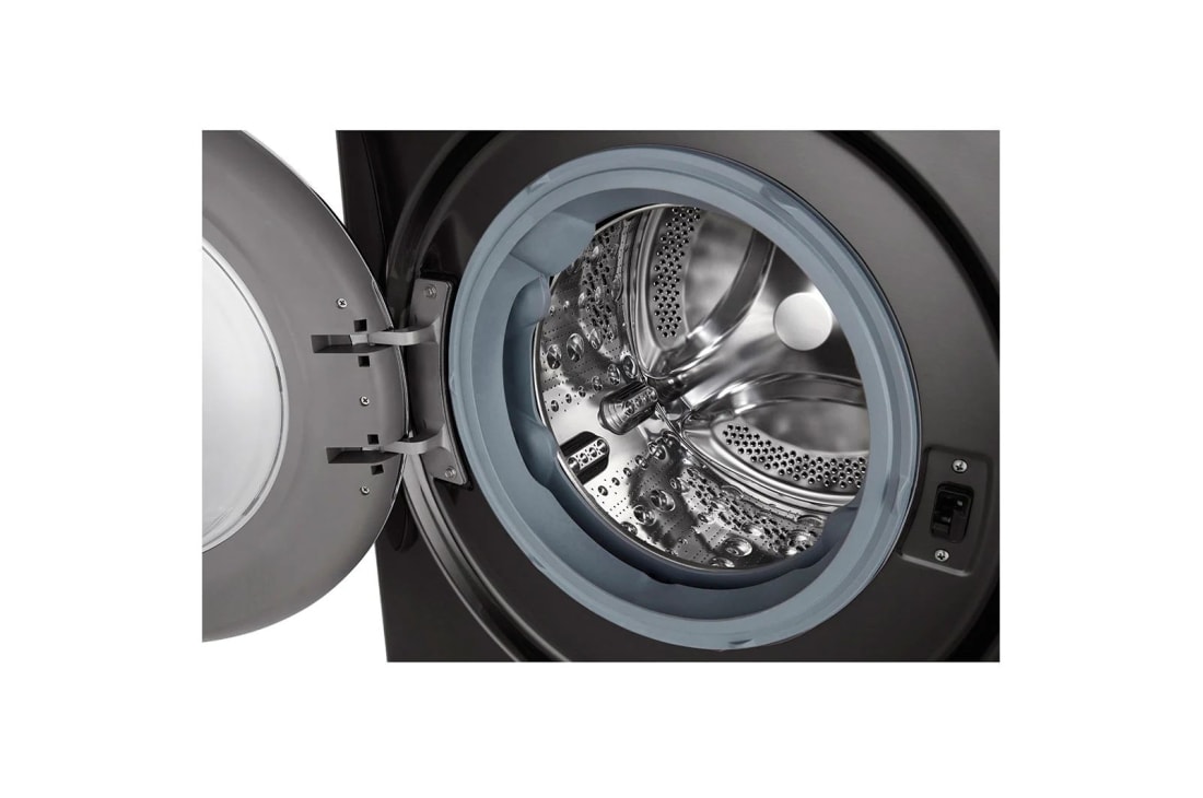 LG  skalbyklė 10 kg | AIDD | V4 serijos | B | Gylis 56.5cm | Juoda|Turbowash360 |Steam | WiFi |F4WV329S0E, F4WV910P2SE, thumbnail 4