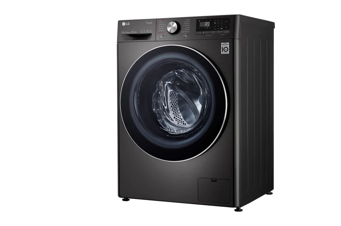 LG  skalbyklė 10 kg | AIDD | V4 serijos | B | Gylis 56.5cm | Juoda|Turbowash360 |Steam | WiFi |F4WV329S0E, F4WV910P2SE, thumbnail 12