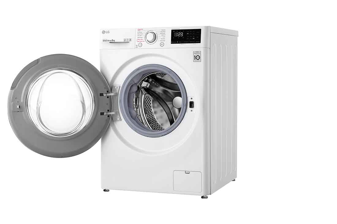 LG  skalbyklė 9 kg | AIDD | V4 serijos | B | Gylis 56.5cm | Balta|Steam |F4WV329S0E, F4WV329S0E, F4WV329S0E, thumbnail 11