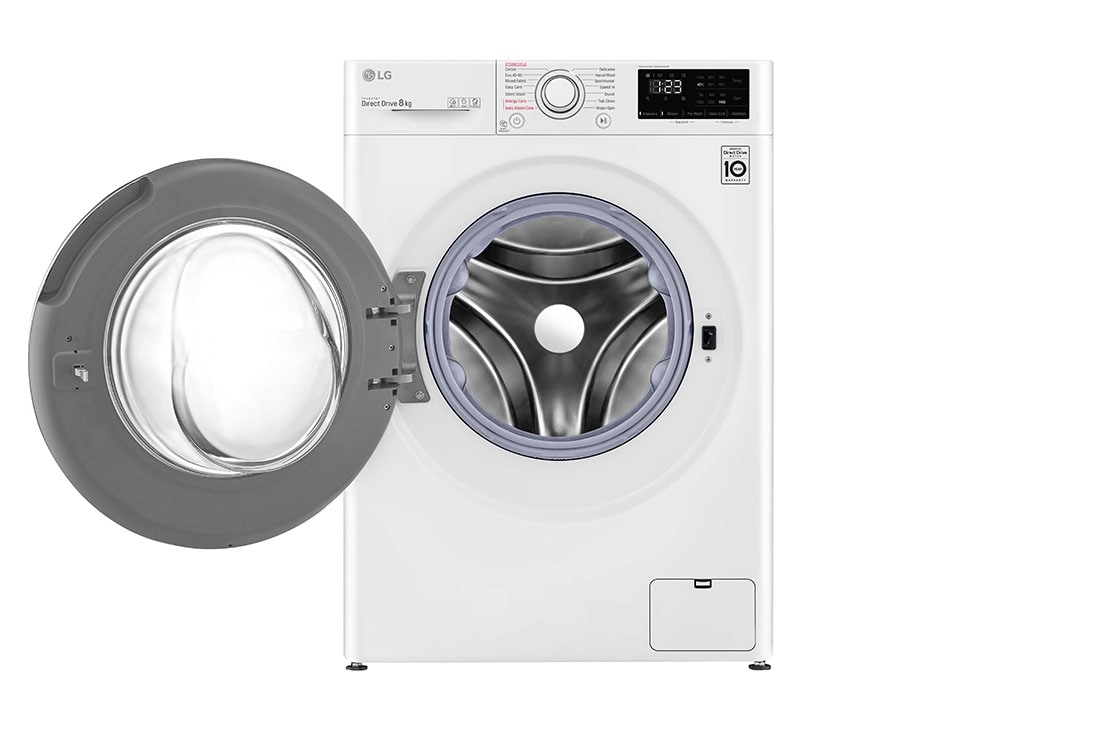 LG V320B serijos 8kg skalbimo mašina, gylis 56.5 cm, F4WV328S0E, F4WV328S0E, thumbnail 2