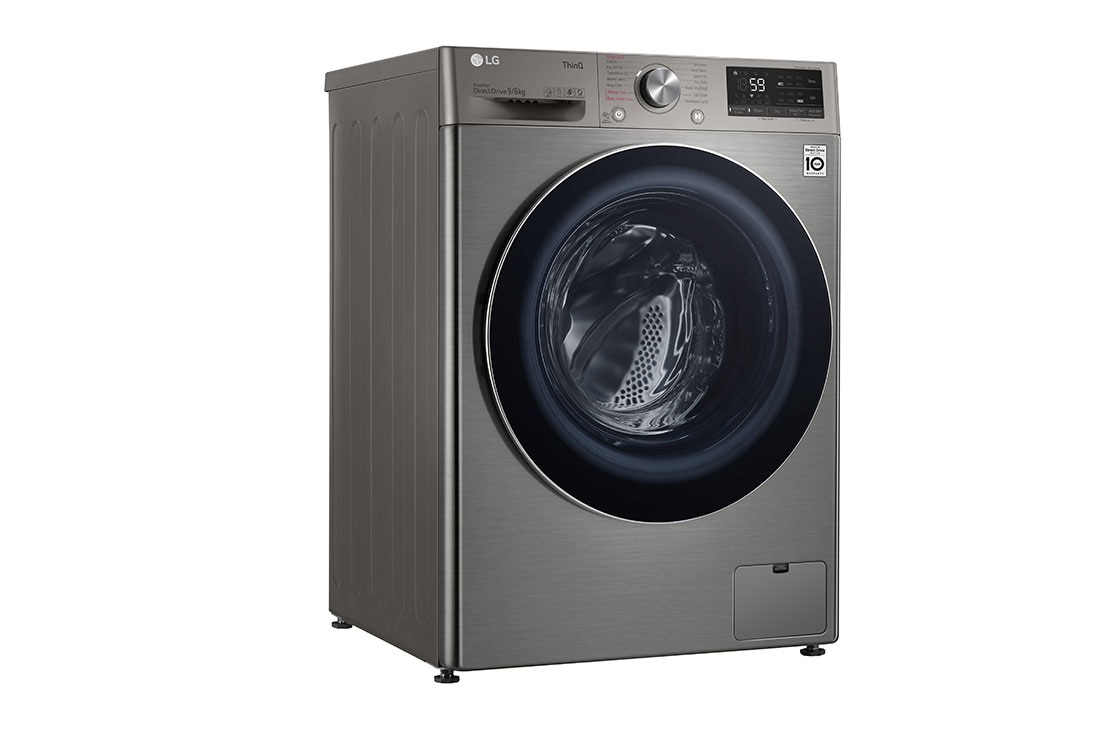 LG skalbyklė ir džiovyklė 9/6 kg | AIDD | V5 serijos | B/E| Gylis 56.5cm | Juoda|Steam ||WiFi |F4DV509S2TE, F4DV509S0E, F4DV509S2TE, thumbnail 10