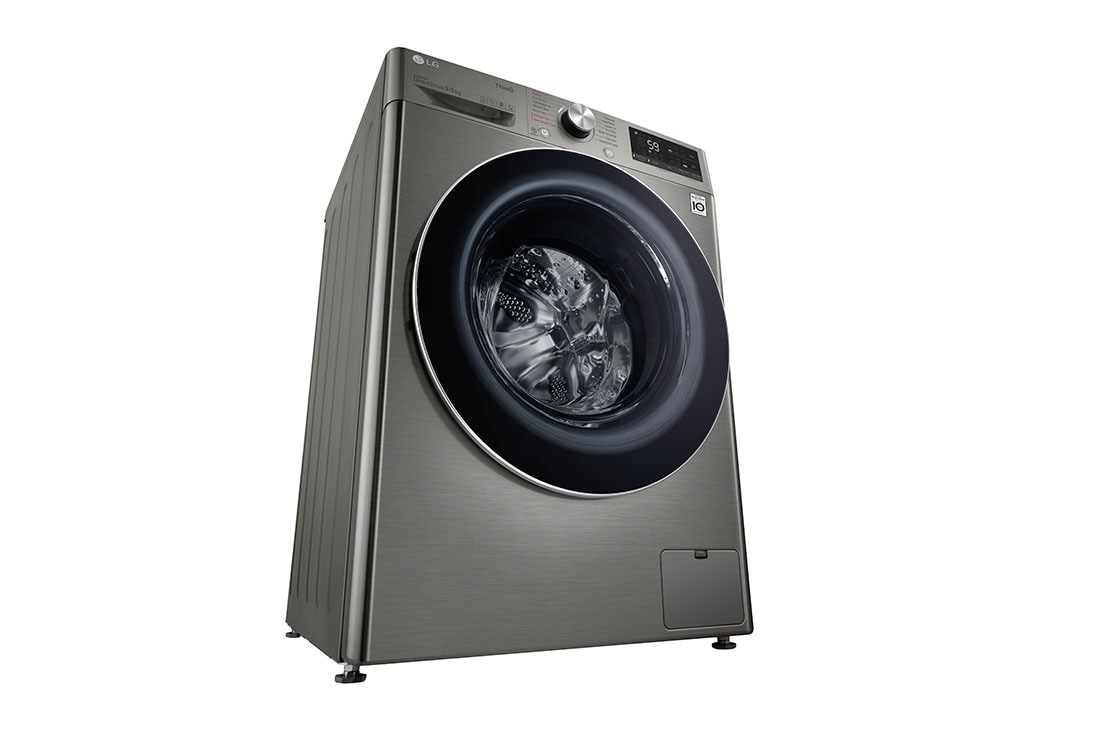LG skalbyklė ir džiovyklė 9/6 kg | AIDD | V5 serijos | B/E| Gylis 56.5cm | Juoda|Steam ||WiFi |F4DV509S2TE, F4DV509S0E, F4DV509S2TE, thumbnail 13