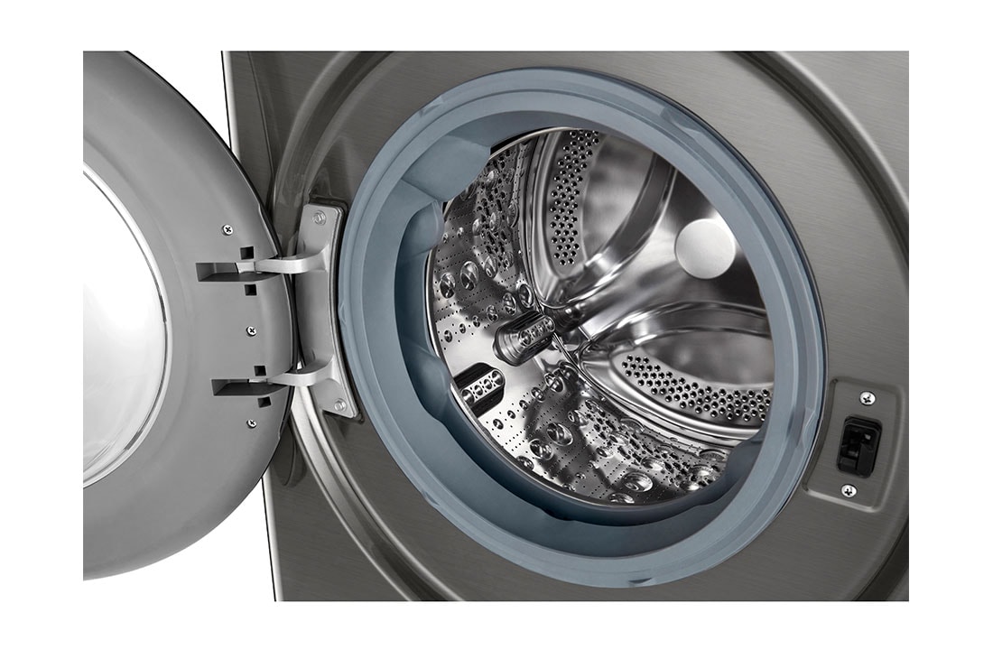 LG skalbyklė ir džiovyklė 9/6 kg | AIDD | V5 serijos | B/E| Gylis 56.5cm | Juoda|Steam ||WiFi |F4DV509S2TE, F4DV509S0E, F4DV509S2TE, thumbnail 4