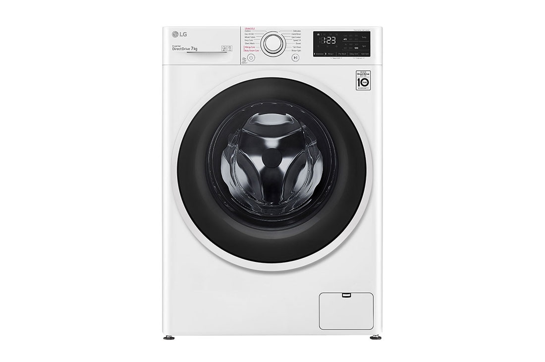 LG  skalbyklė 7 kg | AIDD | V3 serijos | D | Gylis 56.5cm | Balta|Steam |F2WV3S7S0E, F2WV3S7S0E, F2WV3S7S0E
