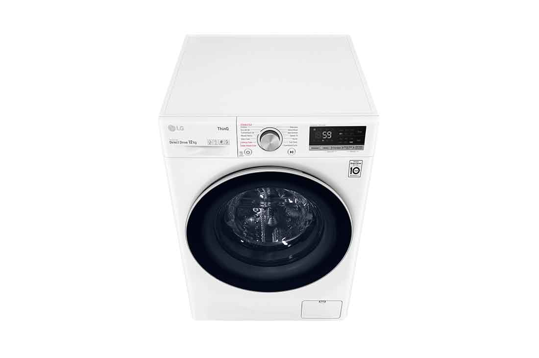 LG skalbyklė 12kg | AIDD | V5 serijos | B | Gylis 61.5cm | Balta|Steam |WiFi |F4WV512S1E, F4WV512S1E, F4WV512S1E, thumbnail 9