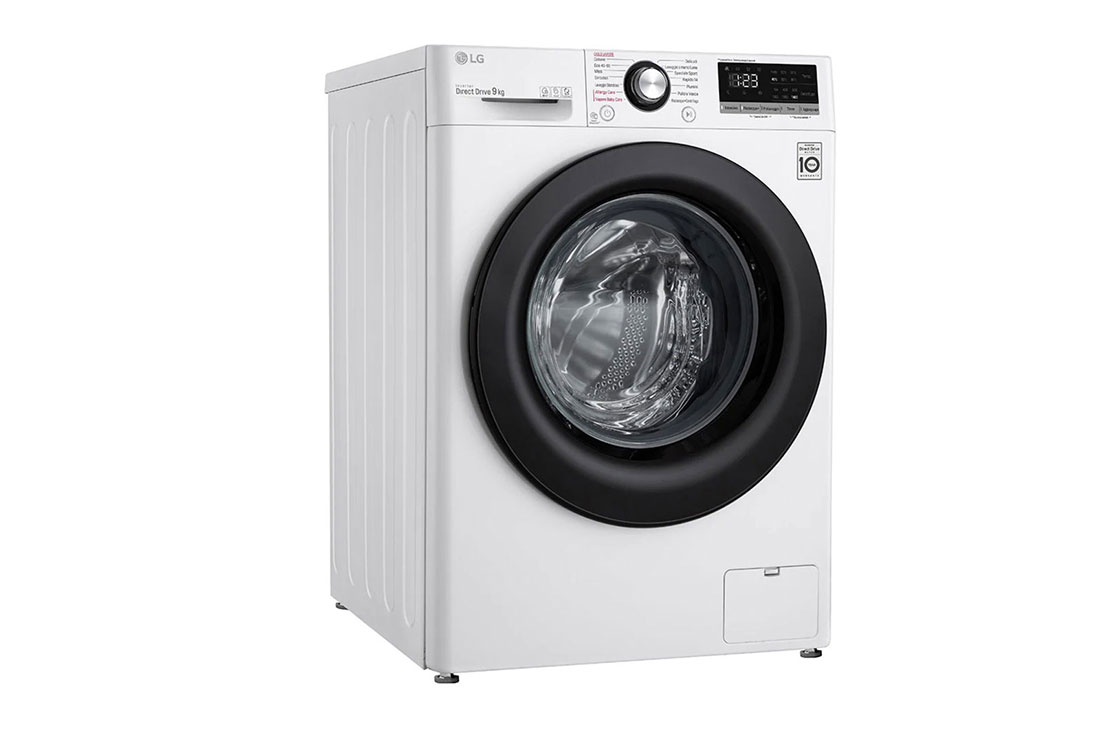 LG skalbyklė 9kg | AIDD | V3 serijos | A | Gylis 56.5cm | Balta|Steam | F4WV309S6E, F4WV309S6E, F4WV309S6E, thumbnail 10