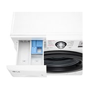 LG V300 serijos 7kg skalbimo mašina, gylis 47,5cm, Top Drawer Open Detail view, F2WV3S7S6E, thumbnail 6