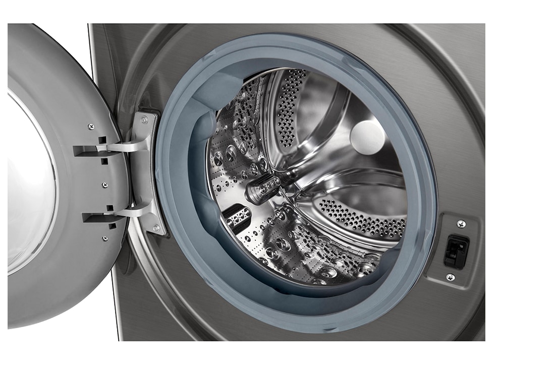 LG skalbyklė ir džiovyklė 8.5/5 kg | AIDD | V5 serijos  | C/E | Gylis 47.5cm | Juoda |Turbowash|Steam |WiFi |F2DV5S8S2PE, F2DV5S8S2PE, F2DV5S8S2PE, thumbnail 4