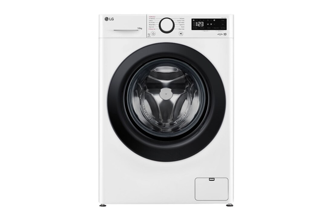 LG  skalbyklė 10 kg | AIDD | R5 serijos | A-10% | Gylis 56.5cm | Balta |Steam | F4WR510SBW, F4WR510SBW