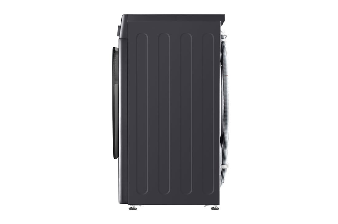 LG siaura skalbyklė 8 kg | AIDD | R5 serijos | A-10% | Gylis 47.5cm | Juoda |Steam | F2WR508S2M, Side view, F2WR508S2M, thumbnail 14
