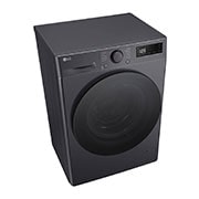 LG siaura skalbyklė 8 kg | AIDD | R5 serijos | A-10% | Gylis 47.5cm | Juoda |Steam | F2WR508S2M, Top perspective view, F2WR508S2M, thumbnail 8