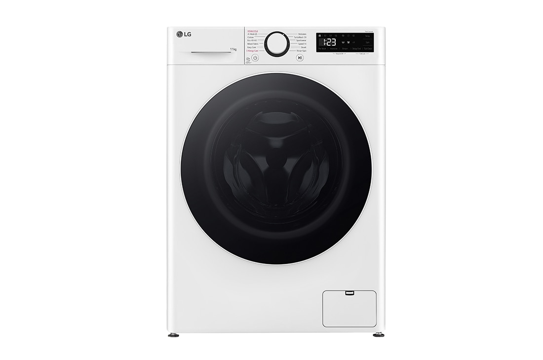 LG  skalbyklė 11 kg | AIDD | R7 serijos | A-10% | Gylis 56.5cm | Balta |Steam |F4DR510S0W, F4WR511S0W