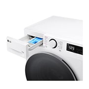 LG skalbyklė ir džiovyklė 9/5 kg | AIDD | R5 serijos | A/E | Gylis 47.5cm | Balta |Turbowash360 |Steam | F2DR509S1W, F2DR509S1W, thumbnail 5