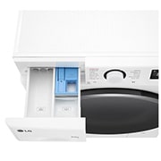 LG skalbyklė ir džiovyklė 9/5 kg | AIDD | R5 serijos | A/E | Gylis 47.5cm | Balta |Turbowash360 |Steam | F2DR509S1W, F2DR509S1W, thumbnail 7