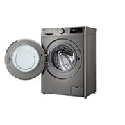 LG siaura skalbyklė 9 kg | AIDD | R7 serijos | A-10% | Gylis 47.5 cm | Pilka |Turbowash360 |Steam | WiFi |  F2WR709S2P, Right side door open, F2WR709S2P, thumbnail 11
