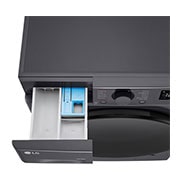 LG skalbyklė ir džiovyklė 10/6 kg | AIDD | R5 serijos | A/D  | Gylis 56.5cm |  Juoda | Turbowash360 | Steam |  F4DR510S2M, detergent drawer detail, F4DR510S2M, thumbnail 7