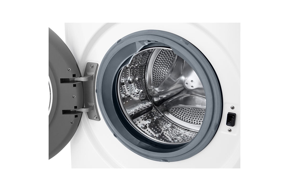 LG  skalbyklė 13 kg | AIDD | R5 serijos | A-10% | Gylis 61.5cm | Balta |Steam | F4WR513SBW, drum detail, F4WR513SBW, thumbnail 4