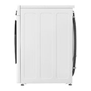 LG  skalbyklė 13 kg | AIDD | R5 serijos | A-10% | Gylis 61.5cm | Balta |Steam | F4WR513SBW, Side view, F4WR513SBW, thumbnail 10