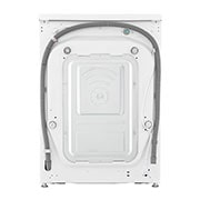 LG  skalbyklė 13 kg | AIDD | R5 serijos | A-10% | Gylis 61.5cm | Balta |Steam | F4WR513SBW, Back view, F4WR513SBW, thumbnail 11