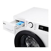 LG  skalbyklė 13 kg | AIDD | R5 serijos | A-10% | Gylis 61.5cm | Balta |Steam | F4WR513SBW, detergent drawer open, F4WR513SBW, thumbnail 5