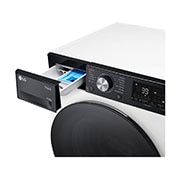 LG skalbyklė ir džiovyklė 11/6 kg | AIDD | R7 serijos |A/D | Gylis 56.5cm |  Balta | Turbowash360 | Steam |  WiFi | F4DR711S2H, Drawer open, F4DR711S2H, thumbnail 5