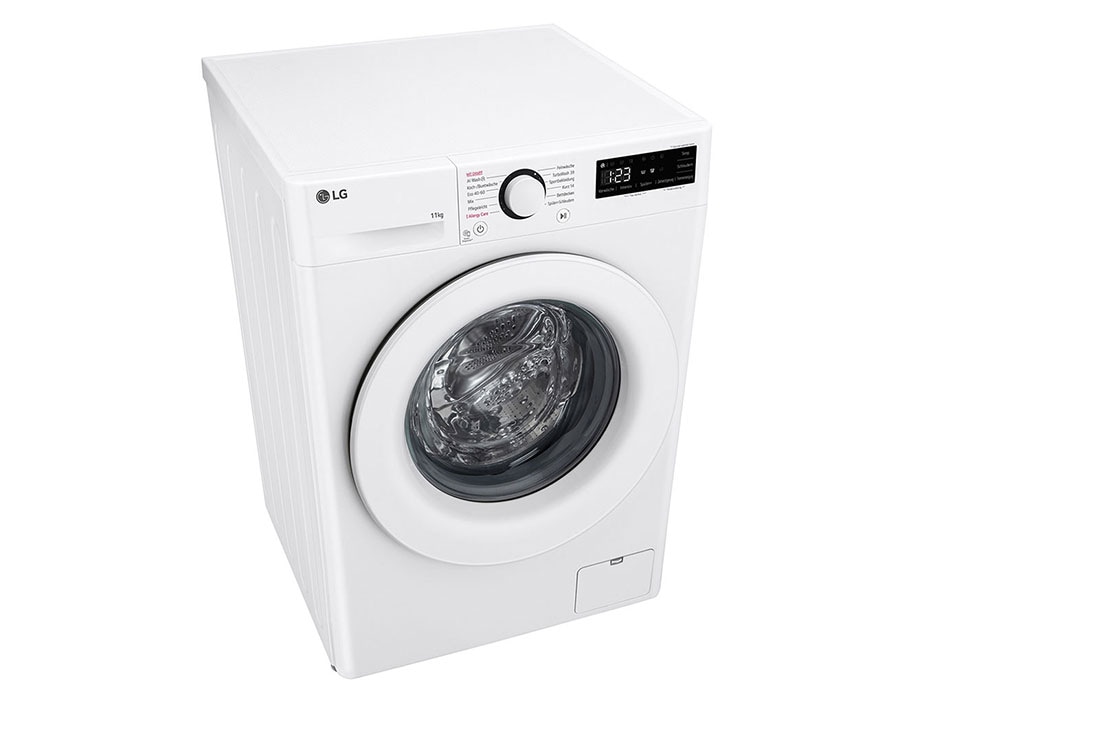 LG  skalbyklė 11 kg | AIDD | R3 serijos | A-10% | Gylis 56.5cm | Balta | Steam | F4WR311S1WA, Top left perspective view, F4WR311S1WA, thumbnail 8