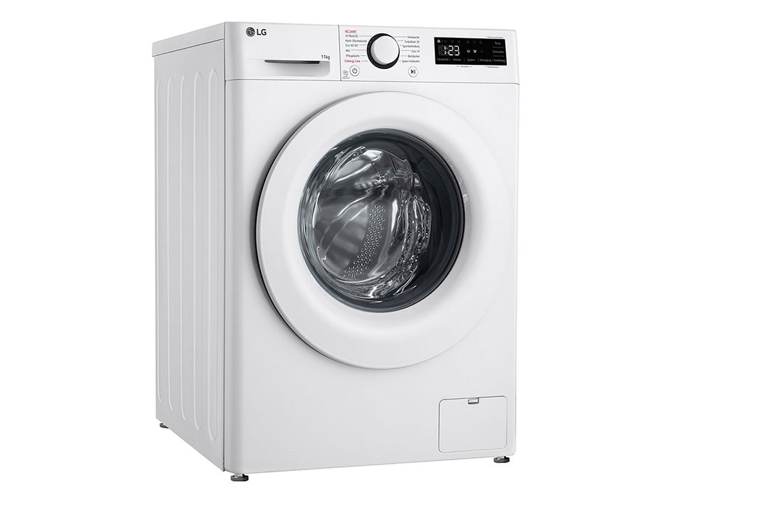 LG  skalbyklė 11 kg | AIDD | R3 serijos | A-10% | Gylis 56.5cm | Balta | Steam | F4WR311S1WA, left side view, F4WR311S1WA, thumbnail 10
